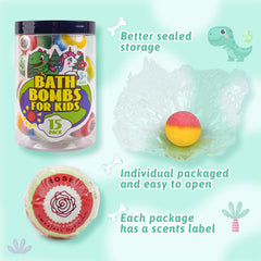 Bombas Sailimu de baño con colores brillantes y fragancia agradable para el baño.