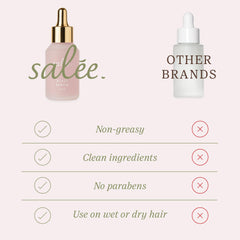Ingredientes hialurónicos en Salee Serum para hidratación profunda y refrescante.