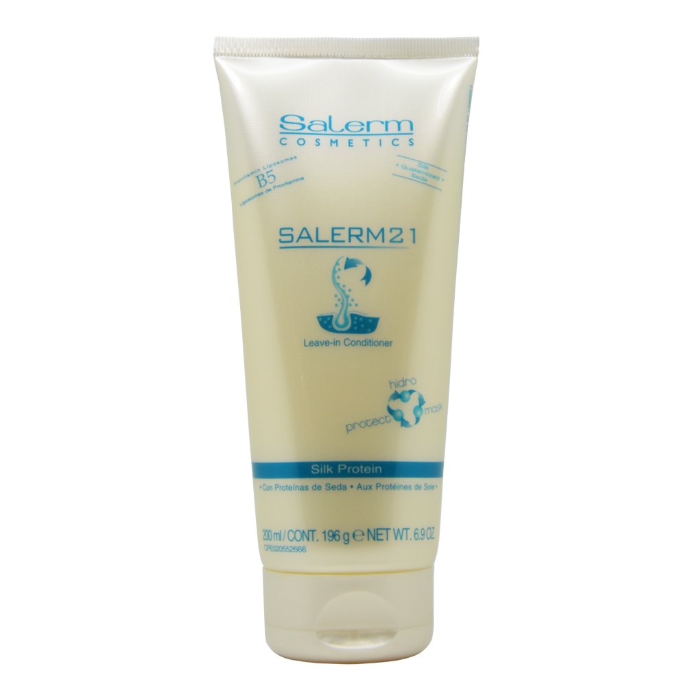 SALERM 21 Acondicionador en tubo con B5 y seda para cabello suave