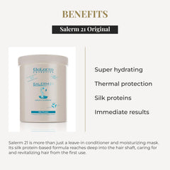 Aplicación en cabello húmedo para hidratación rápida y brillo suave.