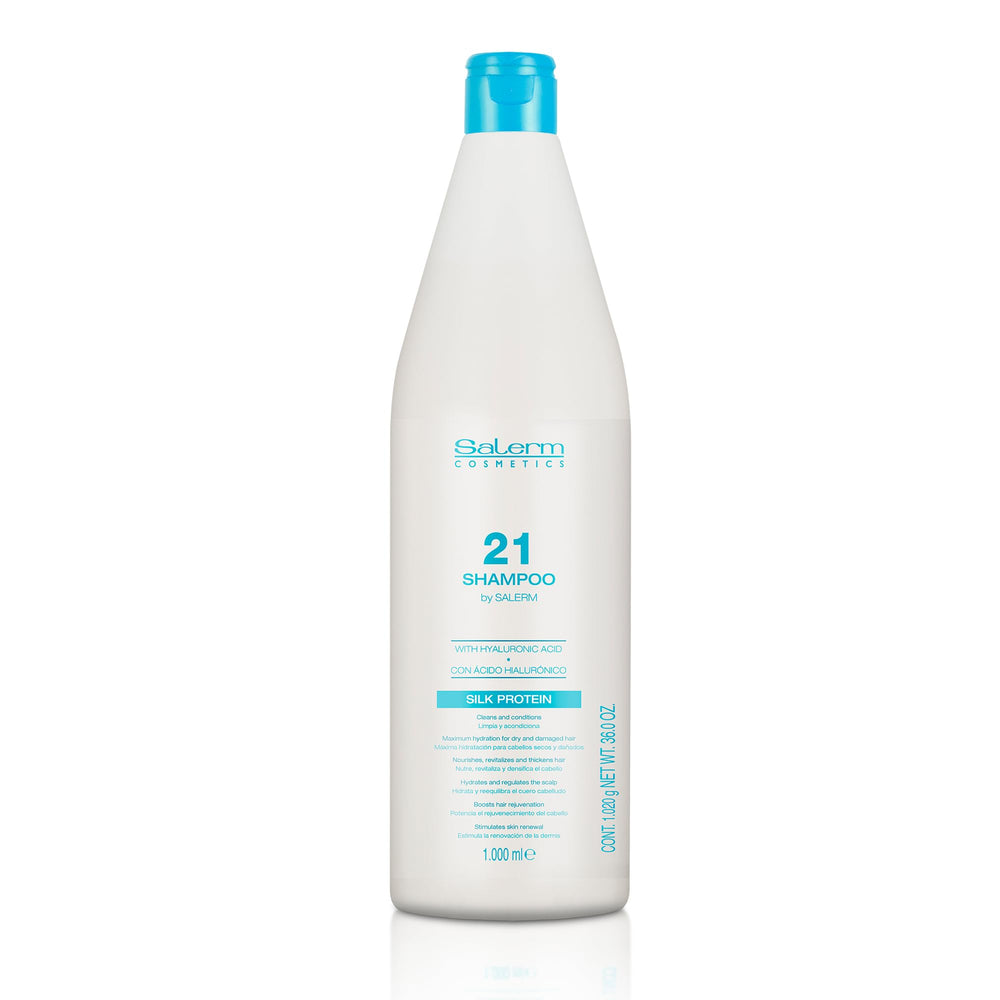 SALERM 21 - flacon du shampooing, réparation des cheveux secs