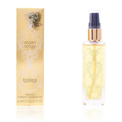 Salerm Arganology Serum envase de 60 ml para cuidado capilar sin residuos