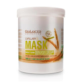 SALERM Masque nourrissant cheveux – bouteille avec germe de blé, hydratation intense