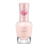 Sally Hansen Color Therapy muestra la botella con brillo suave para uñas sanas y radiantes.