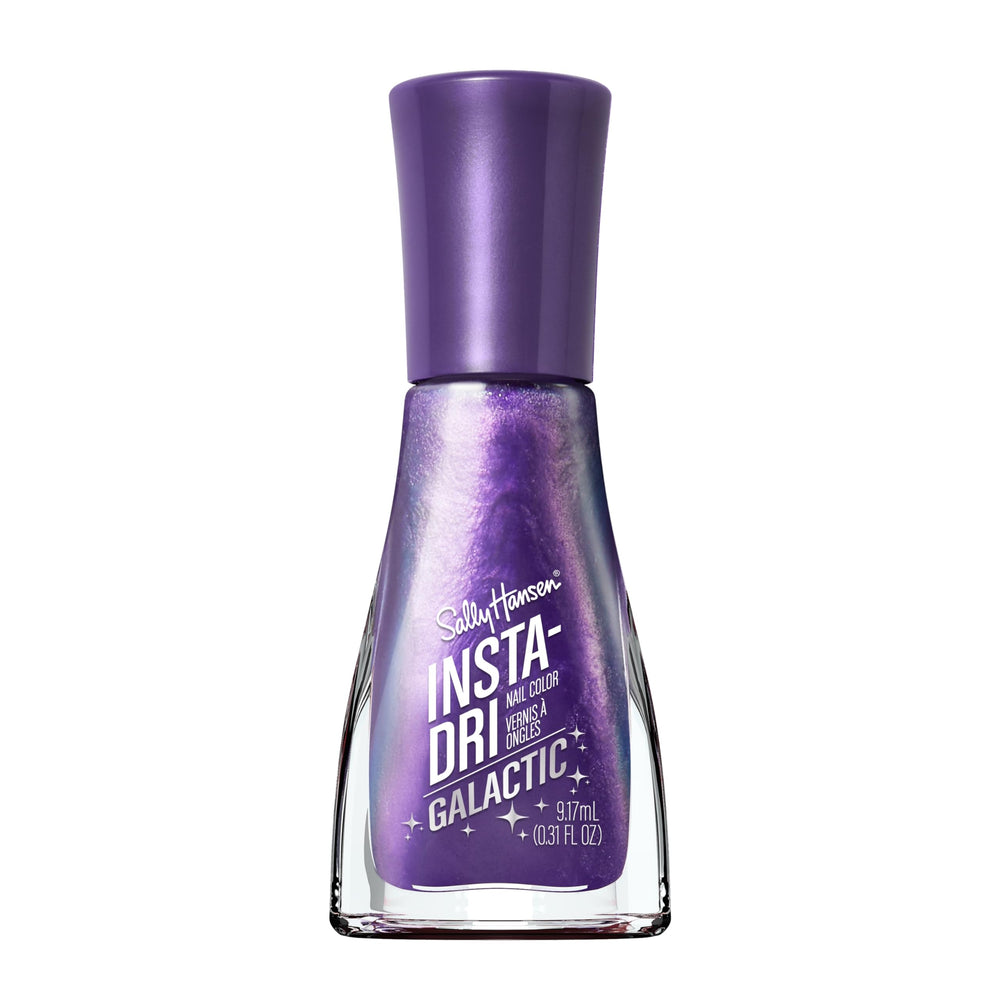 Sally Hansen Insta-Dri Galactic Planeta Púrpura, esmalte irisado para uñas luminosas