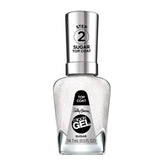 Sally Hansen Miracle Gel Sugar Top Coat, acabado cristal para un brillo duradero