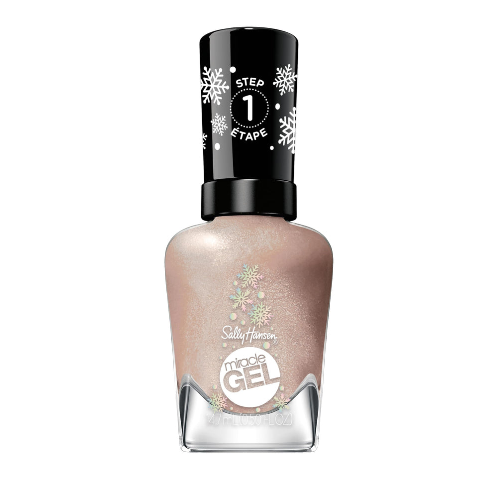 Sally Hansen Miracle Gel Tinsel Time for Two en bote de esmalte para un look duradero