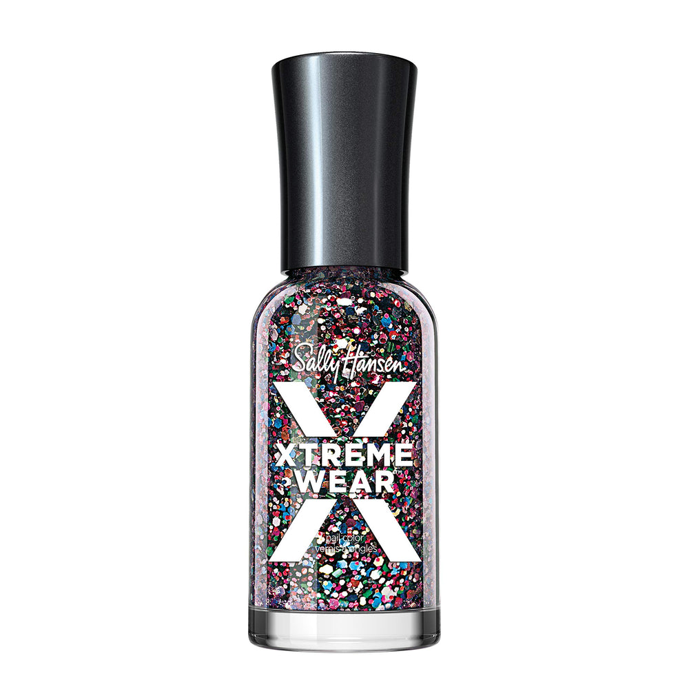 Sally Hansen Xtreme Wear Confetti Craze, botella de esmalte con color vibrante para uñas.