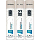 Salón Grafix spray de fijación profesional sin fragancia para volumen duradero en el cabello