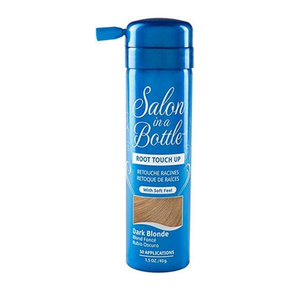 Salon in a Bottle retouche racines blond foncé, couverture rapide et naturelle.