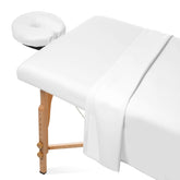Saloniture: sábanas de microfibra para mesa de masaje, suaves y transpirables para mayor comodidad.