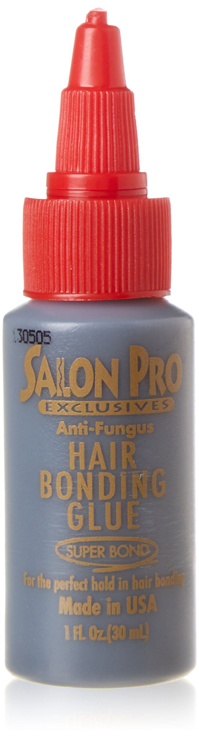 SalonPro pegamento de fijación para extensiones negro, fijación duradera y segura.
