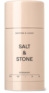 Salt & Stone déodorant sans aluminium destiné à une application discrète et fraîche.
