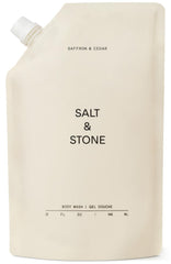 Salt & Stone gel ducha antioxidantes: limpieza suave y piel hidratada.