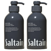 Saltair Black Tide: doble botella con dispensador para uso diario cómodo.