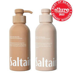 Saltair acondicionador Moisture Bound, envase visible para cabello sedoso y manejable