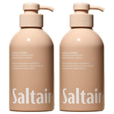 Saltair Santal Bloom: botella con dosificador, limpieza suave e hidratante para la piel.