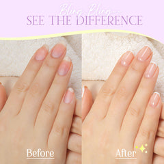 Bloque blanco SALVMARY de grano 3000 para brillo natural en uñas.