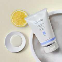 Sanitas exfoliante facial con vitamina C, ayuda a brillo suave y natural