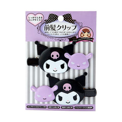 Sanrio Chromi Clip Negro para flequillo largo: sujeción estable y con estilo.