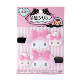 Sanrio My Melody Clip flequillo largo mantiene el flequillo sujeto con estilo.
