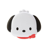 SANRIO Pochacco espejo de rostro, compacto para retoques rápidos.