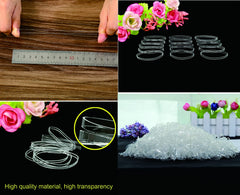 Herramientas topsy-tail SAOYOAS para crear peinados con detalle.
