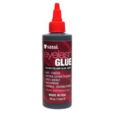 Sassi pegamento de pestañas oscuro 4oz para un agarre duradero