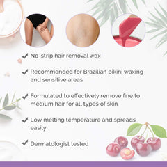 SATIN SMOOTH Cera dura para bikini y zonas sensibles con acabado suave