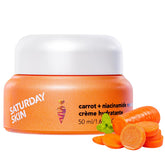 Saturday Skin crema hidratante con zanahoria para piel suave y nutrida