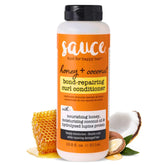 SAUCE Honey + Coconut Bond Repair Conditioner bottle with frizz-control formula