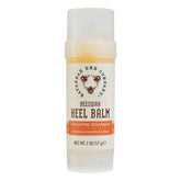 Bálsamo de talón Savannah Bee Company, envase con fragancia de mandarina para cuidado diario.