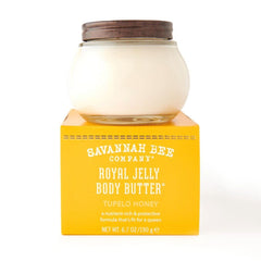 Savannah Bee Royal Jelly Body Butter frasco de vidrio con hidratación profunda