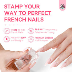 Saviland estampador jelly largo y corto, versatilidad para diferentes longitudes.