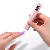 SAVILAND Lámpara UV para uñas en gel con foco de curado rápido para casa