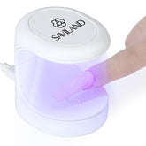Saviland Mini Lámpara para uñas, portátil, perfecta para llevar en bolso y hacer manicura en cualquier lugar