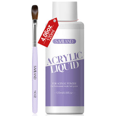 SAVILAND monómero acrílico 4 oz en botella, mejora adherencia y secado suave.