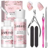 SAVILAND removedor de cuticula crema 60 ml para suavizar piel muerta