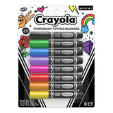 Savvi Crayola ensemble marqueurs temporaires 8 pièces, emballage prêt à offrir.