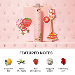 Vainilla y crema en Scentbird Shortcake para aroma dulce y sedoso.
