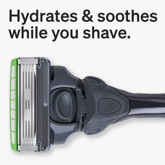 Schick Hydro 5 Sense guardas de piel para reducir irritación.