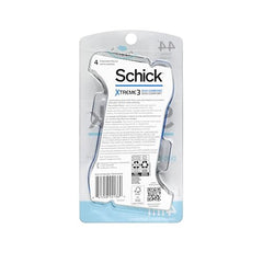 Schick Xtreme 3 Duo Comfort: láminas flexibles que se adaptan a los contornos.