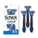 Schick Xtreme 4 Outlast ofrece una rasura ergonómica y control estable.
