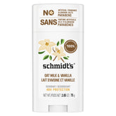 Schmidt's desodorante sin aluminio vainilla leche de avena, envase práctico para uso diario