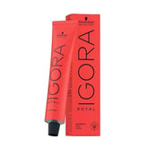 Schwarzkopf Igora Royal 5-6 packaging shows long-lasting color and full coverage potential.
