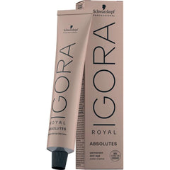 Schwarzkopf Igora Royal Absolutes, complejo Pro-Edad con Siliamina y Colágeno para cabello maduro.