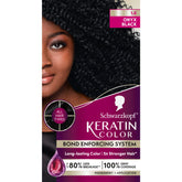 Schwarzkopf Keratin Color 1.0 Negro Onix: crema de tinte para cobertura intensa.