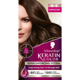 Schwarzkopf Keratin Color: crema de color para cabello con cobertura total de canas y tono natural.