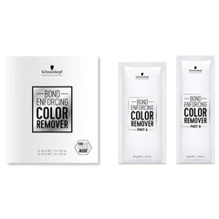 Schwarzkopf Professional Demaquillant couleur renforçant les liaisons, flacon prêt pour une nouvelle couleur.