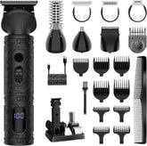 Scttomon Barba Trimmer con T-Blade para corte de precisión.